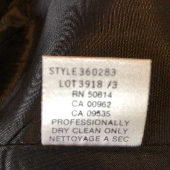 Vintage TAHARI Size 12 Intricate Beaded Scroll Front Long Blazer Laine Wool USA - Picture 11 of 16